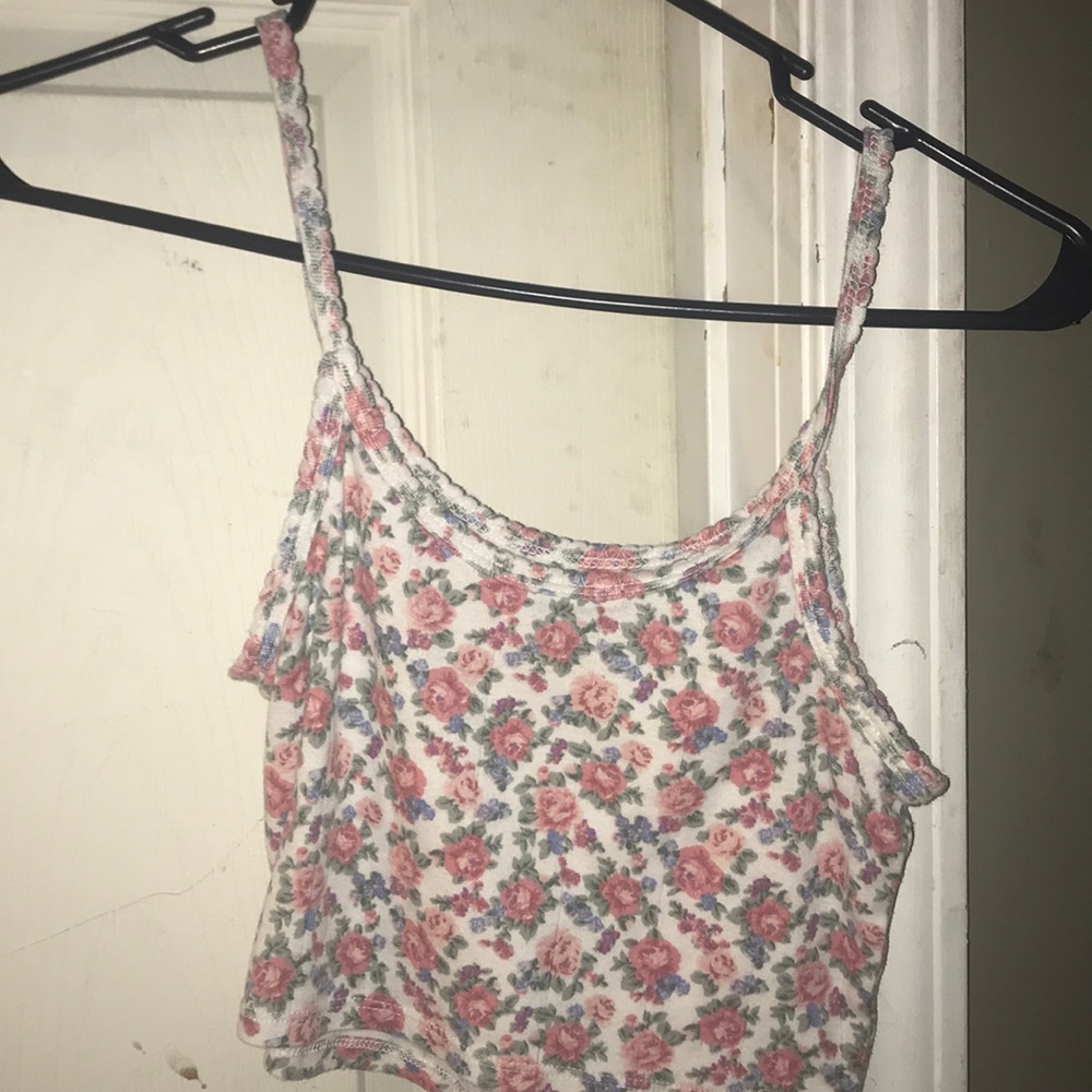 Flower crop top